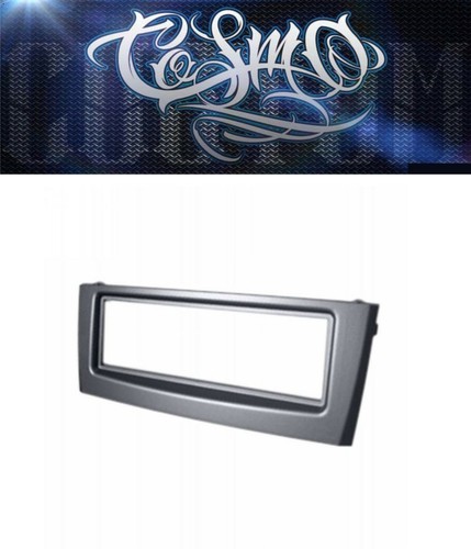 Mascherina con foro ISO colore antracite metallizzato Fiat