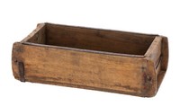 Ziegelform Holzkiste Used Look - 30 X 15 Cm - Vintage Deko Alt Holz Kiste Shabby
