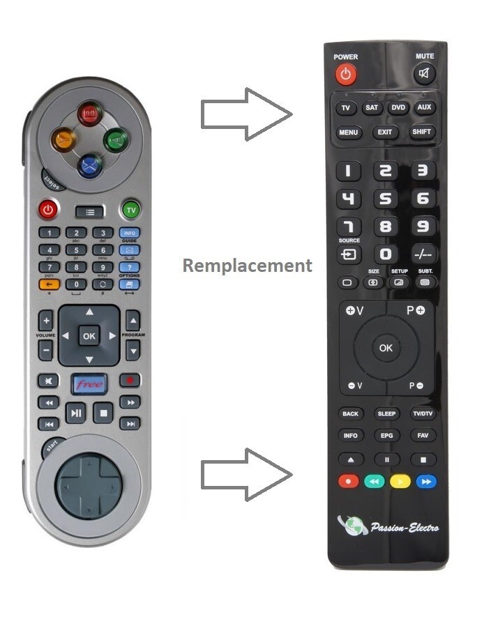 Freebox V5 HD Player Avec Télécommande - Boîtier TV Free Occasion