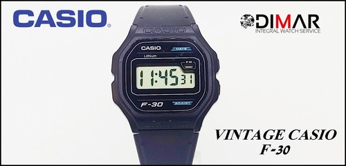 Vintage Casio F-30 - F SERIES - QW-1007.JAPAN Year 1993 | eBay