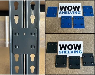 WOW SHELVING WOW250 Bay Connectors Garage Racking Clips Warehouse Shelving Heavy Duty Storage