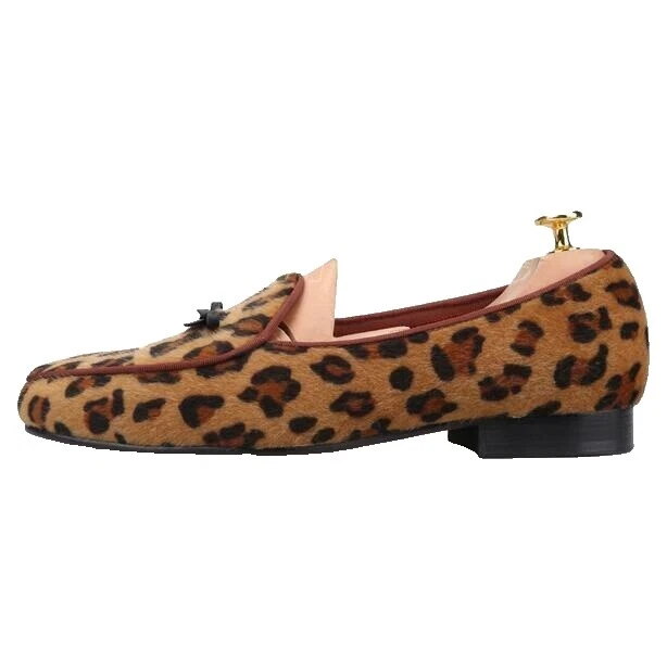 Estampa animal Camurça Sapato Social Masculino