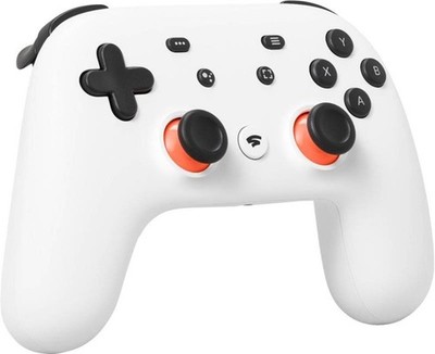 Google Stadia Wireless Gaming Controller - Clearly White - GA00303-US - New