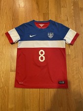 Nike USA Clint Dempsey #8 2014 World Cup Soccer Bomb Pop Jersey Youth L USMNT