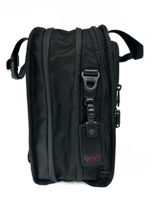 NEW TUMI Alpha 3 Medium Travel Tote - Black Ballistic Nylon