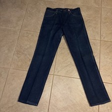 New Vintage Wrangler 13MWZ Cowboy Cut Jeans USA Made 1987 Western Rodeo 34x33