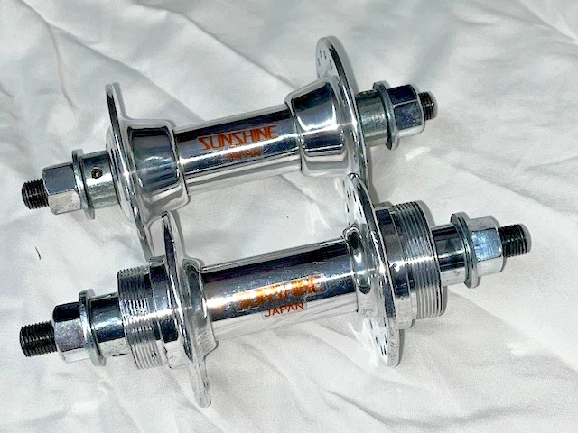 BMX Bike-Old School Hubs Silver Vintage Bicycle Parts for sale | eBay