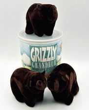 Vtg Chasley Inc Grizzly Grandeur Juggling Bears Set Tin Instructions USA 1991