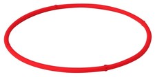 Phiten Rakuwa Magnetic Titanium Necklace S, Red, 55Cm, Tg605154 