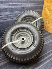 2 NEW 15x6.00-6 4Ply Lawn Mower Front Tire And Wheel Riding Lawn Mower  (R1)