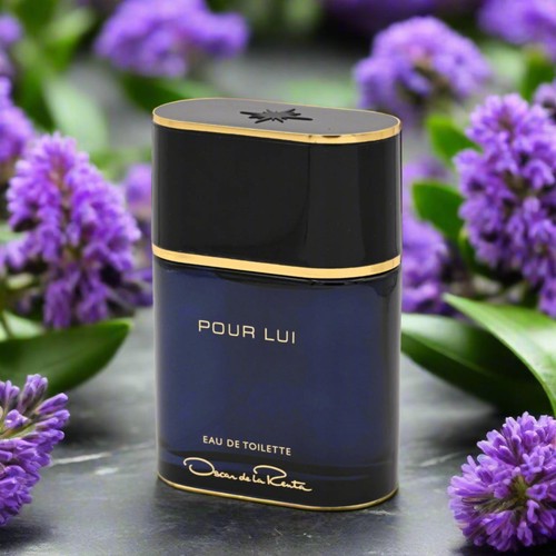 POUR LUI by Oscar de la Renta Cologne 3 / 3.0 oz EDT For Men New in Box - Picture 5 of 6
