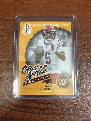 2025 Topps Signature Jayden Daniels Base (RAW)