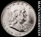 1950-D Franklin Half Dollar- FBL- Choice Gem Brilliant Unc++++- Luster #J9358