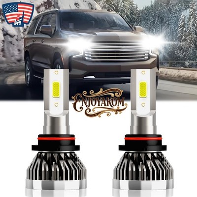 For Chevrolet Suburban 2500 2000-2013 LED Headlight Kit Bulbs High Beam 2Pcs