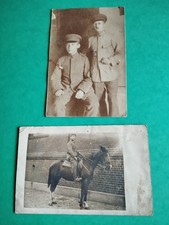 1 Weltkrieg 2 Fotos  in Postkartengröße
