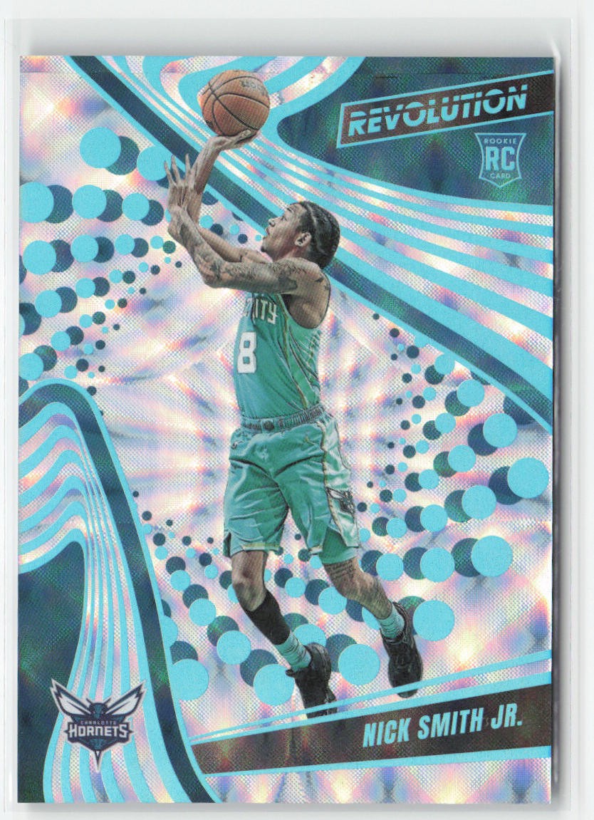 Nick Smith Jr. 2023-24 Panini Revolution Future Frame #/60 #115 Hornets RC