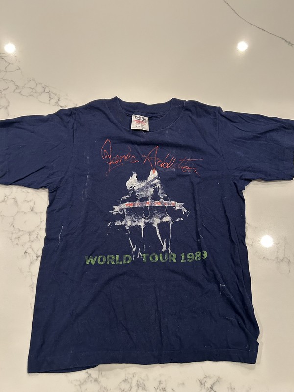 Vintage Janes Addiction T shirt Size S Rare Nothings Shocking Tour 1989