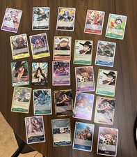 Bandai One Piece Card Game 22 English Cards Kaido Queen Boa Hancock Crocodile