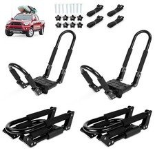 Ediors Folding Kayak Roof Rack 2 Pairs 4pcs J-bar Car Roof Racks For Kayak ...
