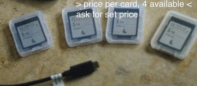 Angelbird AV pro SE CFexpress type B card 1TB v4 MK2 3700 MB/s