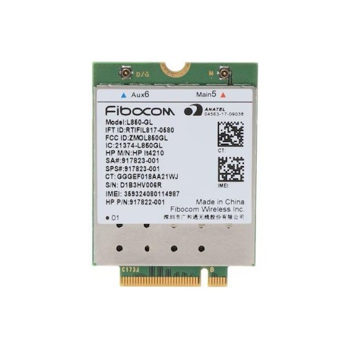 L70670-005 HP LT4210 Fibocom 4G LTE Card XMM 7360 with GPS M2 WWAN Module