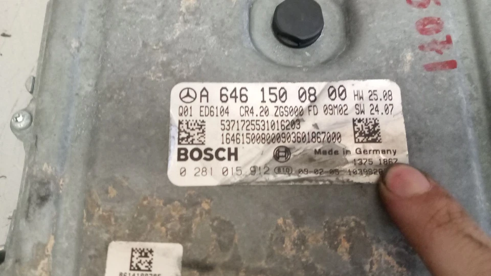 A6461500800 CENTRALINA MOTORE / 1524970 PER MERCEDES-BENZ SPRINTER 5-T FURGONETA - Immagine 2 di 4