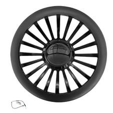 14"  Radiator Spoke Design  Style Billet Aluminum 9-Bolt Steering Wheel,