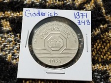 Canada Trade Dollar - No Tariff - Goderich Ontario 1977 - Z48