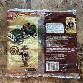 Lego 20004 Indiana Jones Jungle Cruiser, Brickmaster minifigure, Sealed Retired