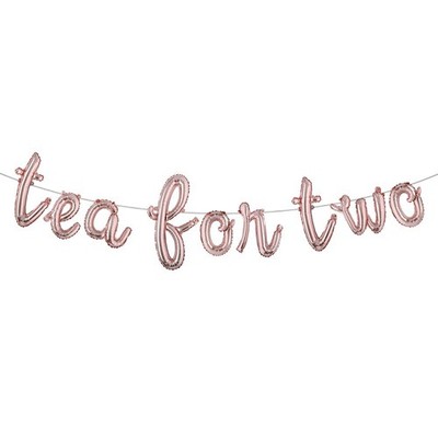 Tea for Two Balloons Tea Party Birthday Party Decor Partea Party Decorations K