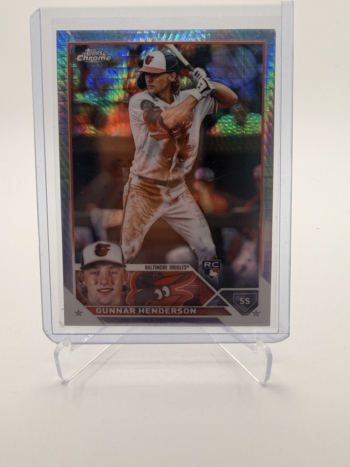 2023 Topps Chrome - Gunnar Henderson #2 Prism Refractor (RC)
