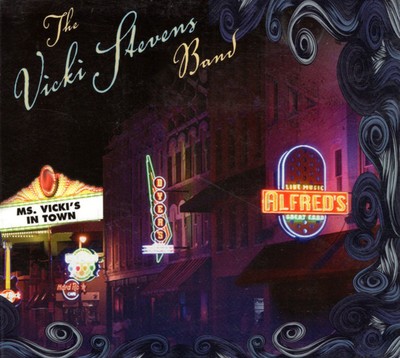 Vicki Stevens Band, The - Ms. Vicki's In Town - (CD, ) (Very Good Plus (VG+))