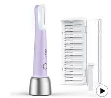 Women's Dermaplaning Shaver, WLU Rechargeable Facial Dermaplaning Tool