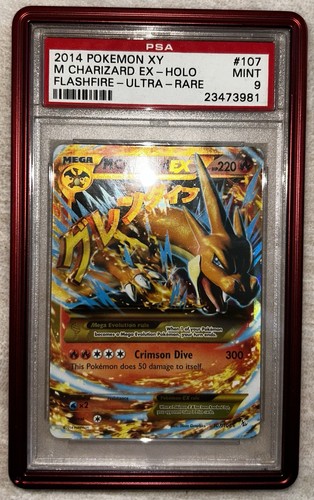 M Charizard-EX graded PSA 9 for sale on eBay