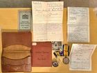 WW1 1917-1927 Military Records & Medals G N Huntley - Tank Corp & Machine Gun Co