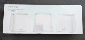 Meshforce Mesh WiFi System M3s Suite Gigabit WiFi Router- 3 Packs- New Sealed