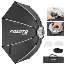 37"/95cm Umbrella Octagon Softbox Quick Release Photography Light Modifier wi...