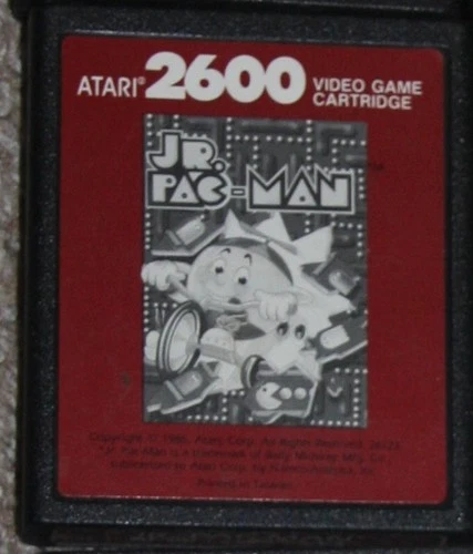 Jr. Pac-Man Atari 2600 with Manual