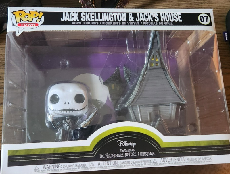 Funko Pop! Jack Skellington & Jacks House #07 New