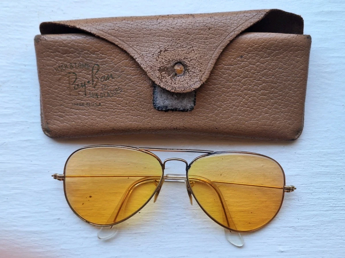 Ray-Ban Orange Aviator Sunglasses for Men for sale | eBay