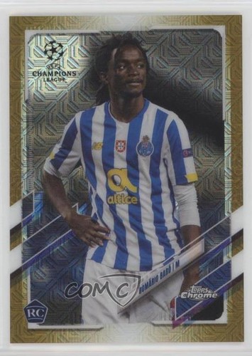 2020 Topps UCL Japan Edition Chrome Gold Refractor 36/50 Romario Baro Rookie RC