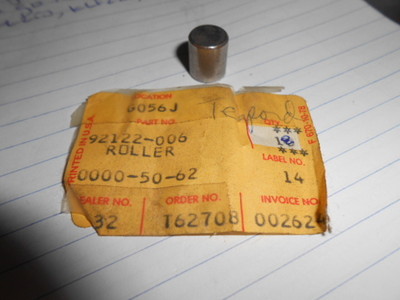 トゥデイ NOS Kawasaki Roller EL250 KLF220 ZX600 KZ550 92122-006 | eBay