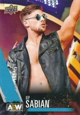 #43 KIP SABIAN 2021 Upper Deck AEW Wrestling First Edition