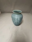 ROOKWOOD POTTERY MATTE GREEN VASE #6510 1940