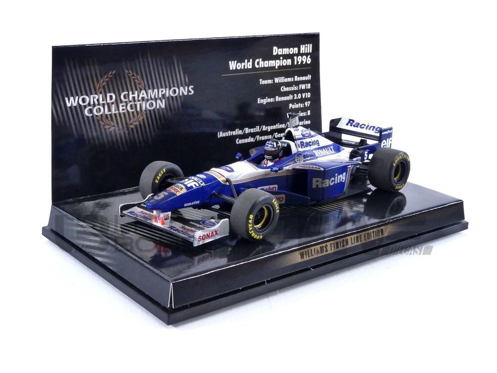 ミニチャンプス 1/18 ウィリアムズ ルノー FW18 #5 D.ヒル Amazon | ☆ ミニチャンプス 1/18 ウィリアムズ ルノー FW 18