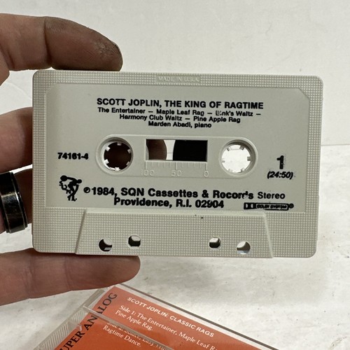 Classic Rags- Scott Joplin- Cassette Tape - Picture 4 of 6