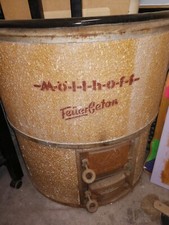 RAR: Möllhoff Feuerbeton Kessel-Ofen m. Emaille-Kessel evtl. auch Grill Heizofen