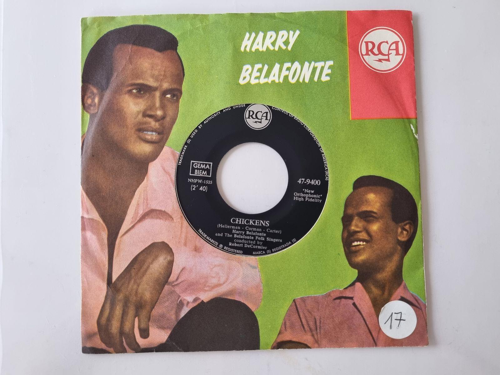 7"" Single Harry Belafonte - Chickens Vinyl Germany