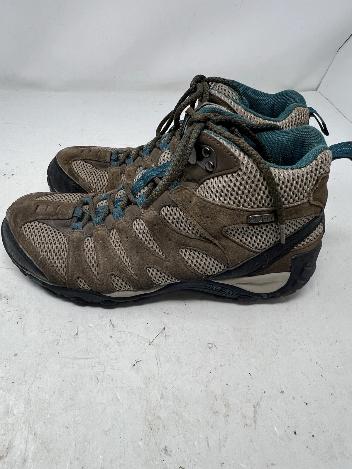 merrell bungee cord hiking trail vibram waterproof boots