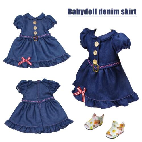 18 Inches Doll Clothes Set Reborn BornBaby Doll Clothes Accessories Gift HOT